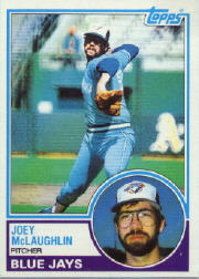 1983 Topps      009      Joey McLaughlin